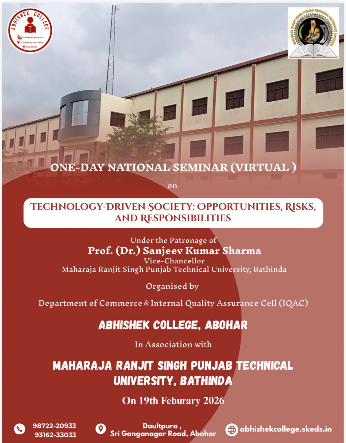 Technology-Driven Society: Opportunities, Risks, and Responsibilities